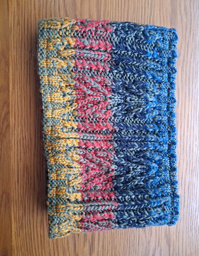 Unisex woolen stood scarf