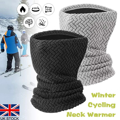 Winter cycling scarf jacquard - winter,