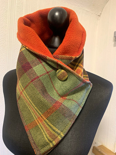 Women green tartan fleece - women’s,