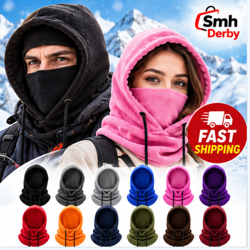 Thermal fleece balaclava scarf - fleece,