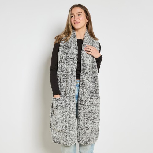 Ohs teddy fleece - fleece, scarf