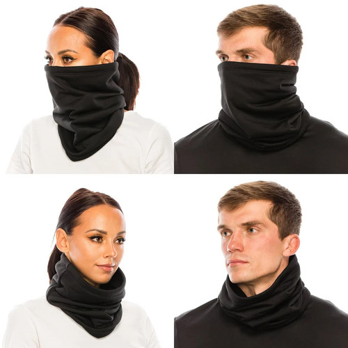 Polar fleece neck gaiter - polar,