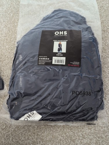 Ohs teddy pocket scarf navy - ohs,
