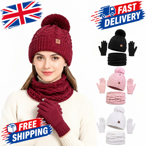 Hat scarf and gloves set - scarf,