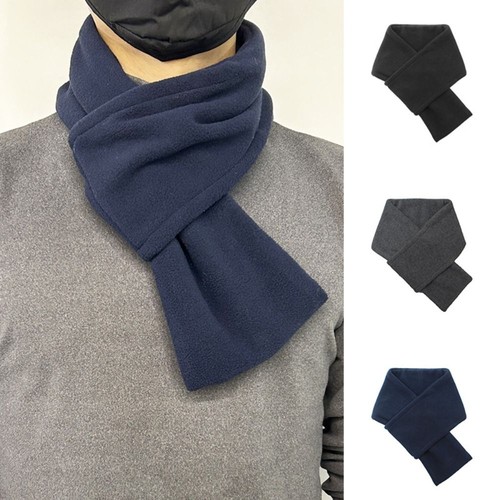 Thickened fleece scarf thermal - fleece,