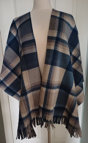 Reversible blue beige - blue, fleece