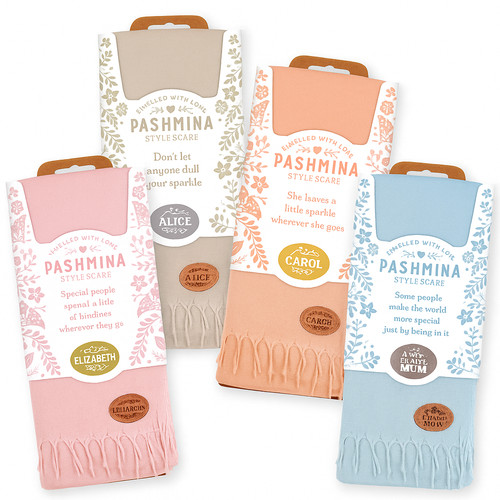 Personalised pashmina style - pashmina,