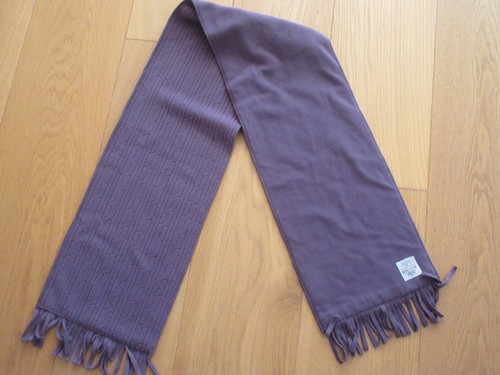 Purple soft fleece rectangle