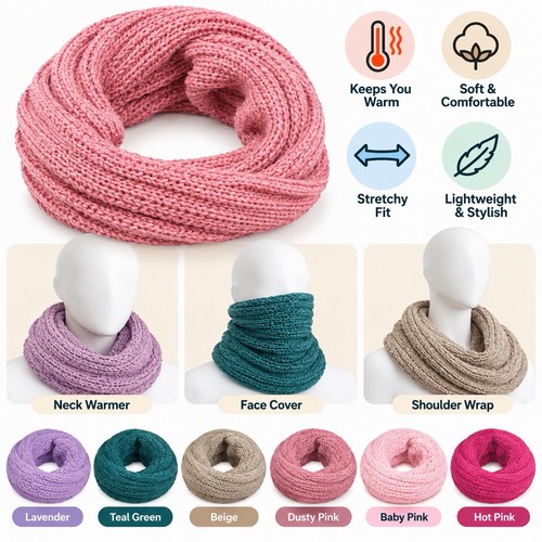 Womens ladies snood - snood, neck