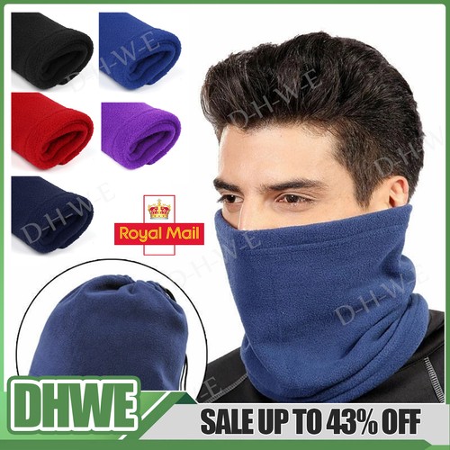 Neck warmer fleece black - warmer,
