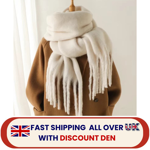 Cozy cashmere winter scarf for - scarf,