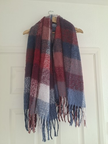 Scarf large blanket patchwork - large,